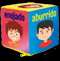 Cubo Expresiones Descripción: 20 x 20 cm — El Mundo de Sophia