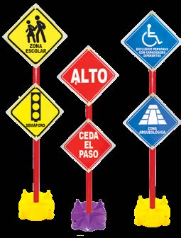 Juego de Señales Este juego de señales con bases plásticas p — El Mundo de Sophia