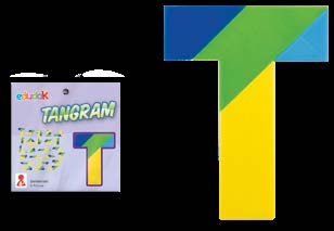 PL0024 Tangram “T” Similar al tangram tradicional con la for — El Mundo de Sophia