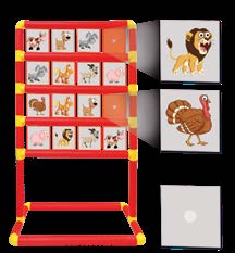 Memoria Jumbo Tubular “Animales” — El Mundo de Sophia